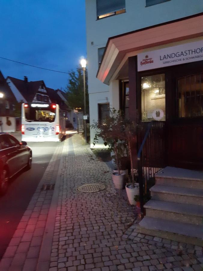 Landgasthof Rose Hotel Ditzingen Buitenkant foto