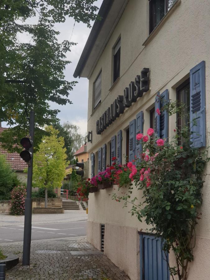 Landgasthof Rose Hotel Ditzingen Buitenkant foto