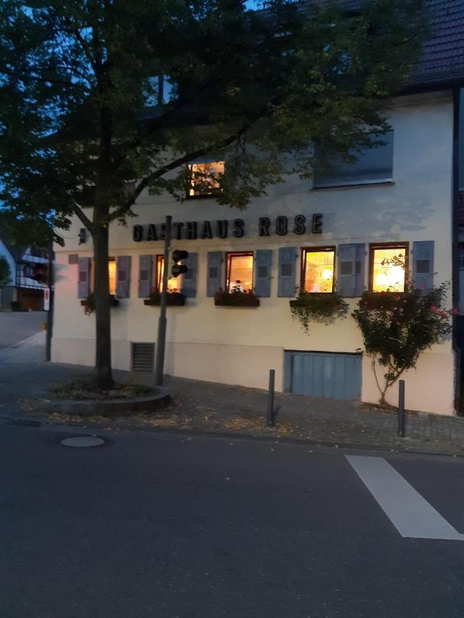 Landgasthof Rose Hotel Ditzingen Buitenkant foto
