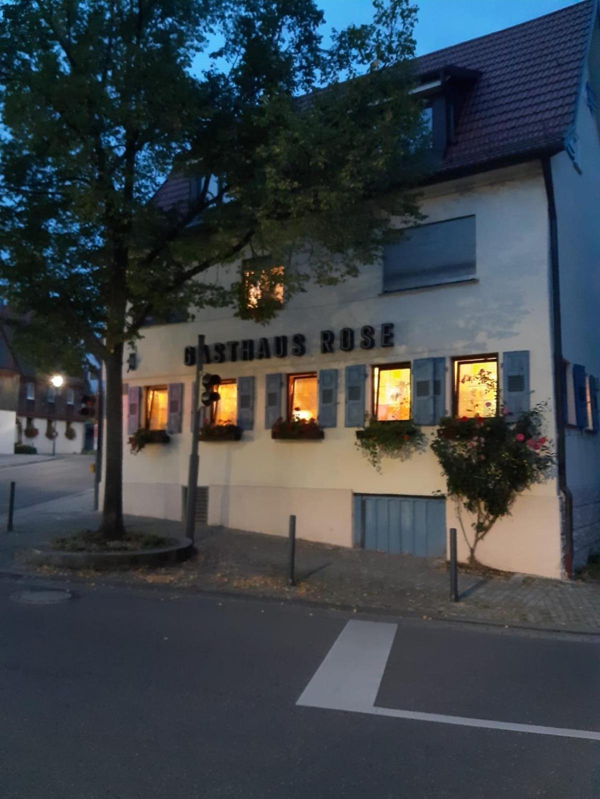 Landgasthof Rose Hotel Ditzingen Buitenkant foto