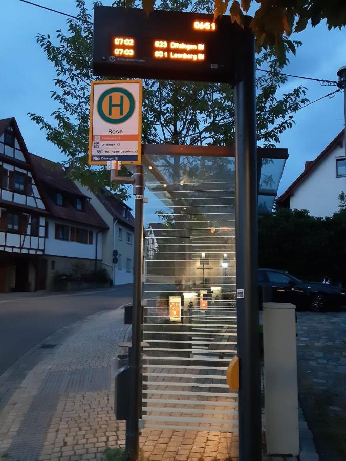Landgasthof Rose Hotel Ditzingen Buitenkant foto