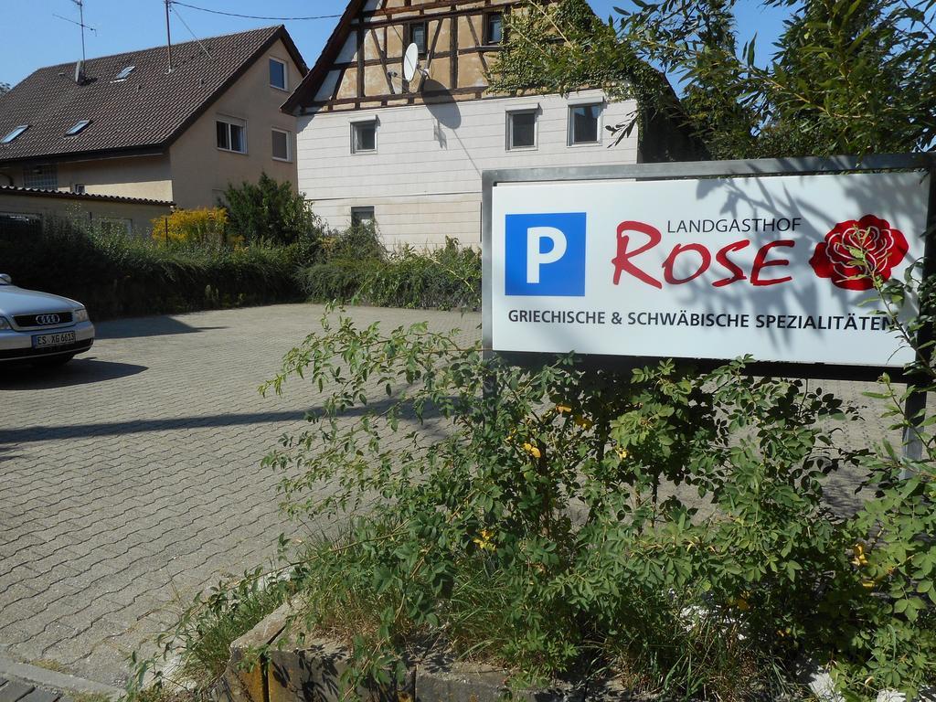 Landgasthof Rose Hotel Ditzingen Buitenkant foto